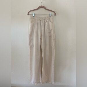 Lioness Cream Miami Vice Linen Pant